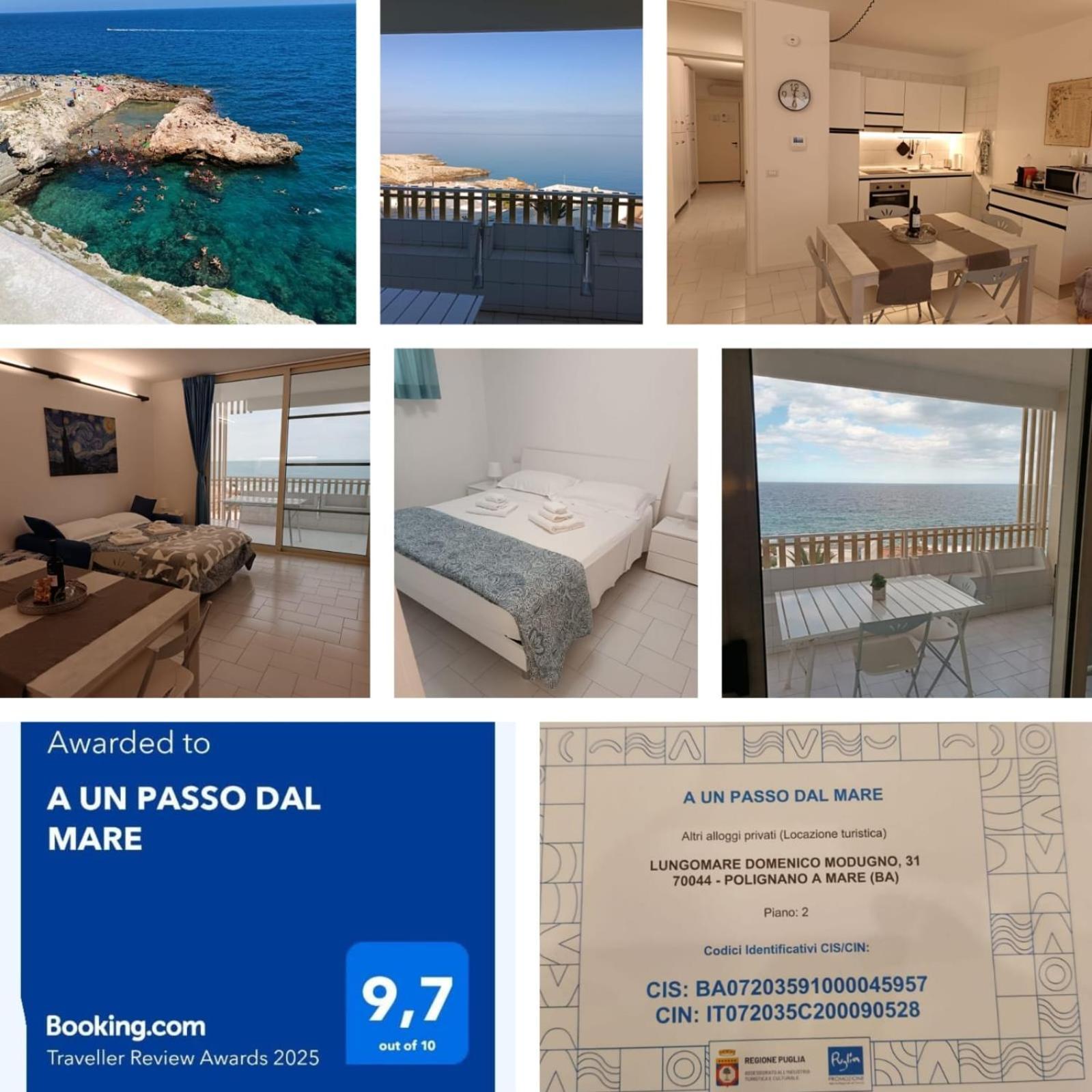 A Un Passo Dal Mare Apartment Polignano a Mare Bagian luar foto